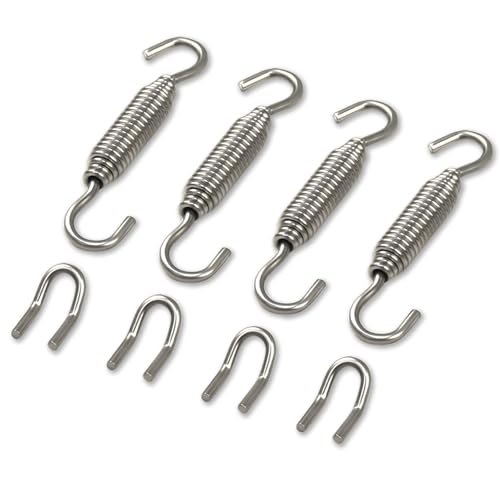 Exhaust Pipe Weld Tab and Tension Spring Kit for Slip...