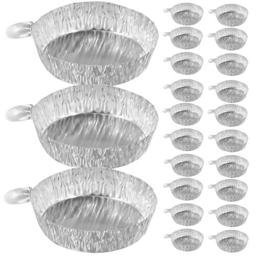 Baluue 100pcs Aluminum Weighing Boats Liquid Mixing Foil...