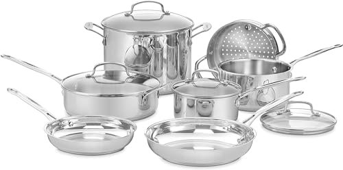 Cuisinart 77-11G Stainless Steel 11-Piece Set...