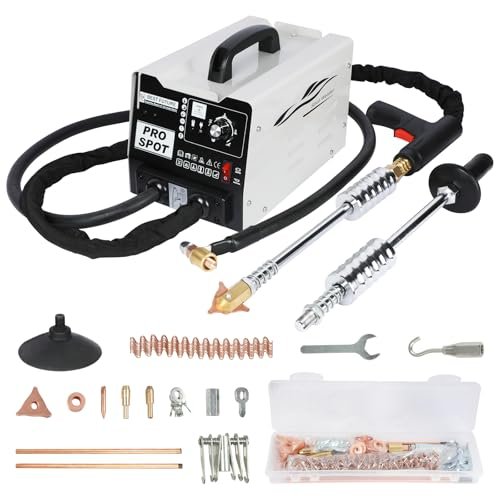 Stud Welder Dent Repair Kit, 110V Spot Welder Dent Puller...