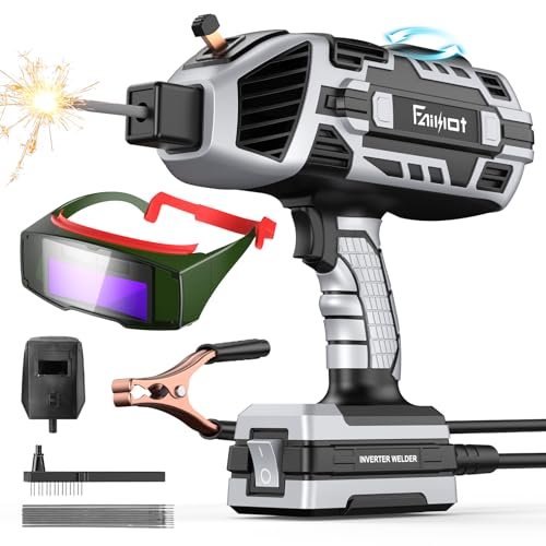 Portable Welding Machine 110V with Auto Darkening Goggles:...