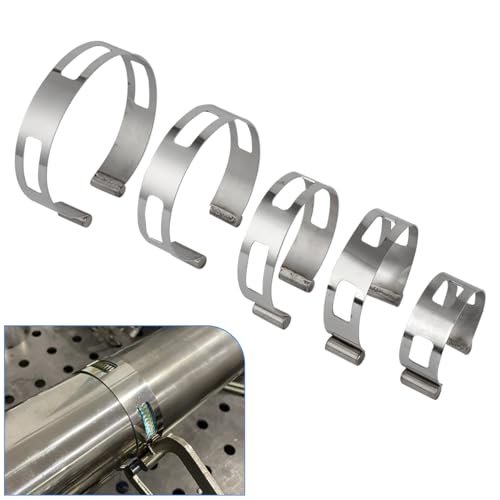 5PCS Exhaust Pipe Tacking Band For Tig Welding Fabrication...