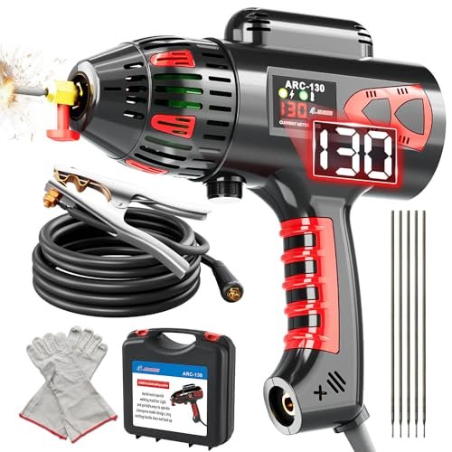 GZ GUOZHI Welding Machine Handheld, 110V 130Amp Portable...
