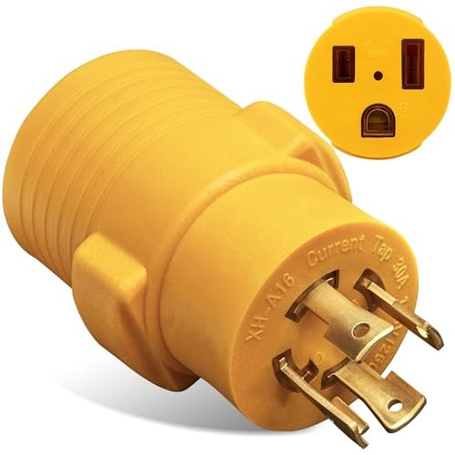 MECMO NEMA L14-30P to 6-50R Generator to Welder Adapter...