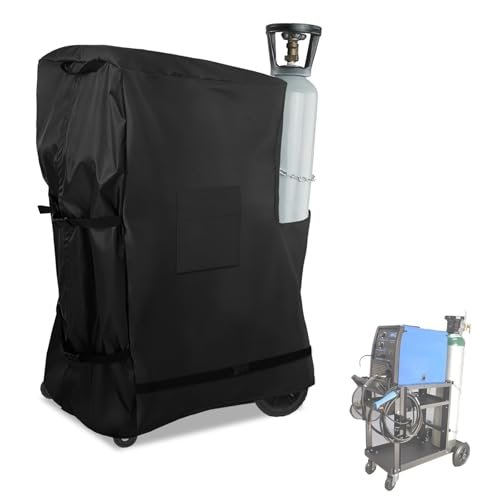 Welding Cart Cover with Plush Linner,3-Tier Welder Cart...
