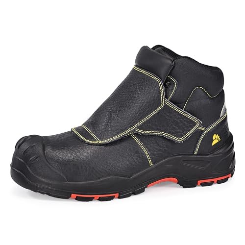 SAFETOE Welding Boots for Men Composite Toe Safety Boots...