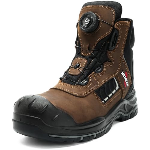 VULTREAK Steel Toe Welding Boots for Men and Women –...