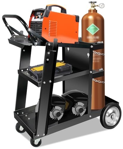ZIXNEXKOO Welding Cart Heavy Duty Original Design, Welding...