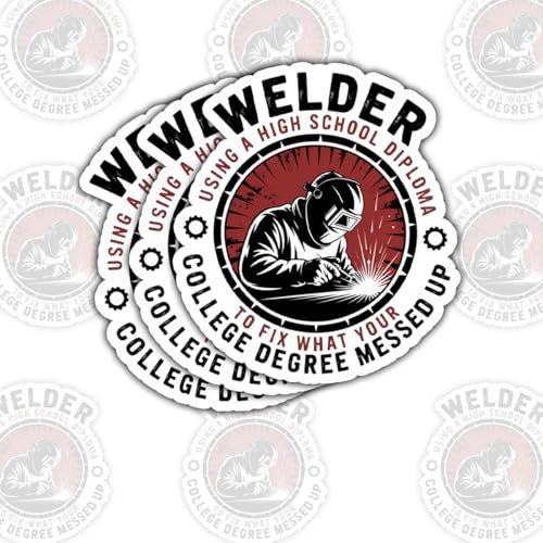 3Pcs Welder Using A High School Diploma to Fix What...