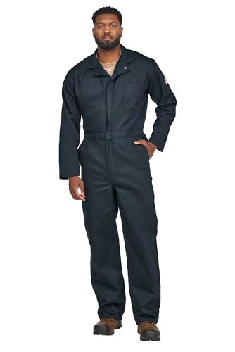 Bulwark FR Men's Flame Resistant 9 oz Twill Cotton...