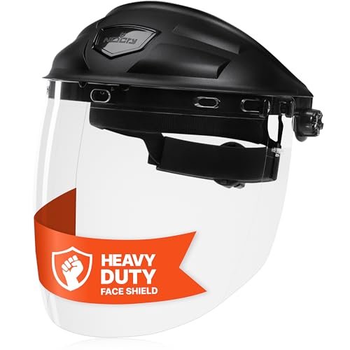 NoCry Premium Safety Face Shield for Grinding and Cutting...