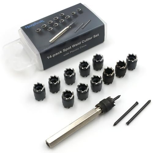 Spot Weld Cutter, Sheet Metal Hole Cutter, Punch Remover...