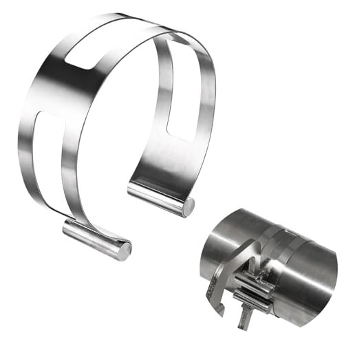 3 Inch Stainless Steel Exhaust Clamp, Universal for Welding...