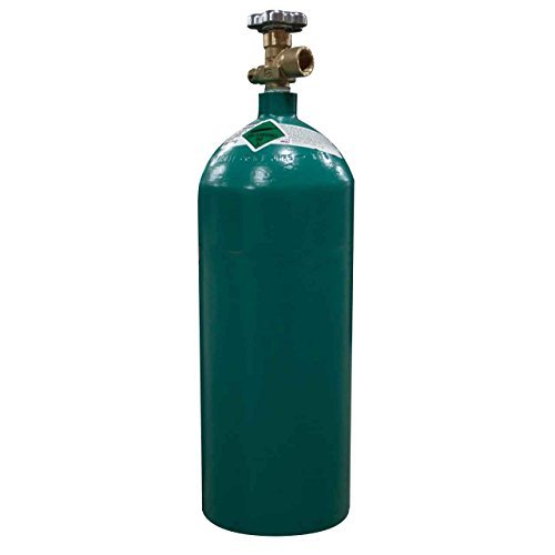 40 cu/ft 75% Argon 25% CO2 Welding Gas Cylinder Tank...