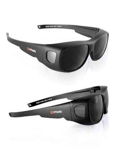 AnTools IR 5.0 Welding Glasses, Wrap-around Welding...