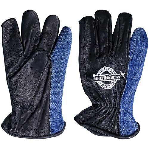 BLUE DEMON Gamechanger Shorties welding gloves, built-in...