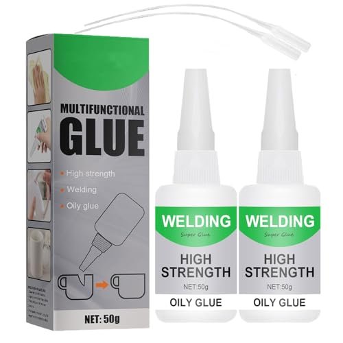 2Pack Welding High-Strength Oily Glue, Multifunctional...