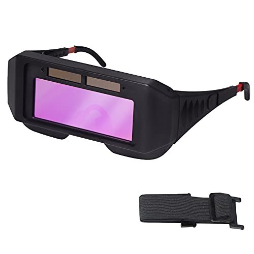 T TOVIA LCD Welder Glasses Safety Protective Solar Powered...