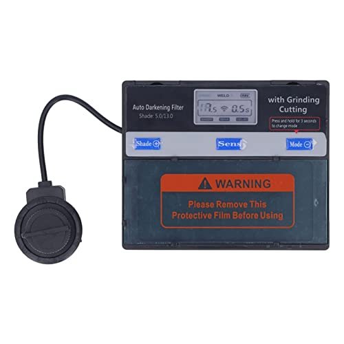 Auto Darkening Welding Lens Solar Powered Stepless Dimming...