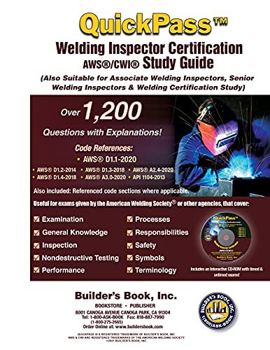 Certified Welding Inspector AWS/CWI QuickPass Study Guide...