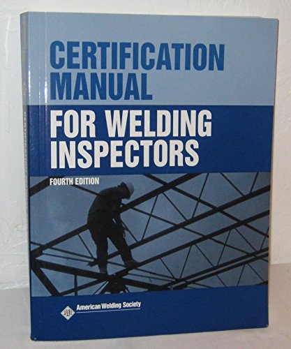 CM-2000, Certification Manual for Welding Inspectors