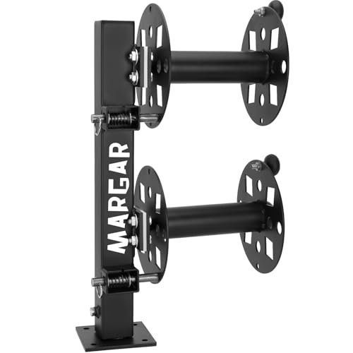 Heavy Duty Double Welding Cable Lead Reel, 360-degree...