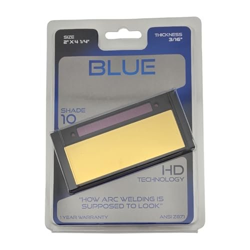 TrueArc Blue Auto-Darkening Welding Lens - High Definition...