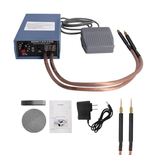 5000W Handheld Spot Welder, Mini Battery Spot Welder...