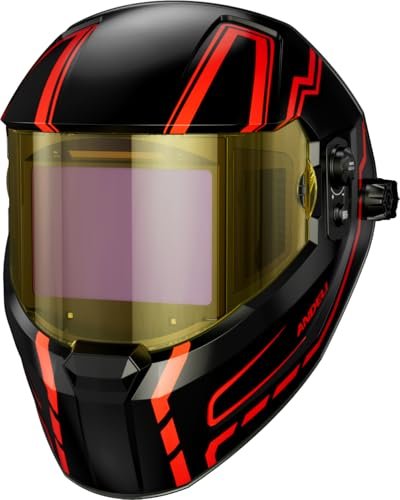 ANDELI Welding Helmet - Panoramic 180° View...