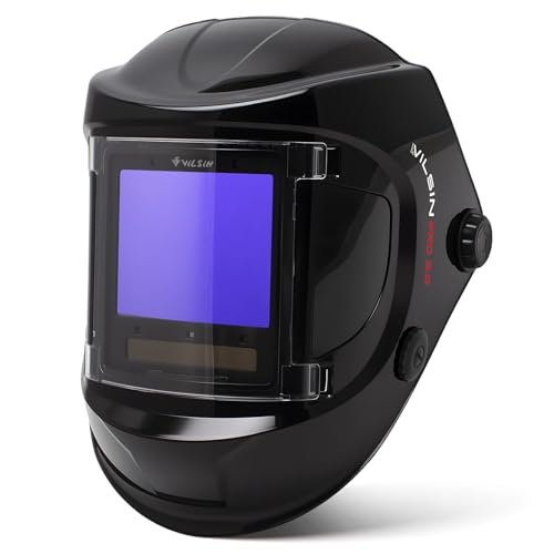 VILSIN Auto Darkening Welding Helmet, Large Viewing True...