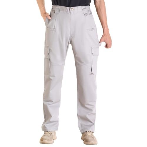 VEVOR FR Pants for Men, 9 oz 100% Cotton, Flame-Resistant...
