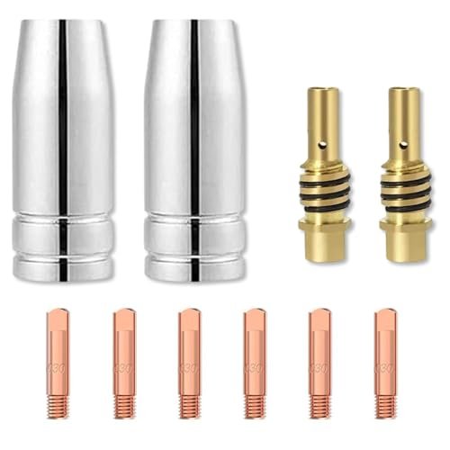 MIG Welding Gun Kit Accessory,6pcs Welding Tips 0.035