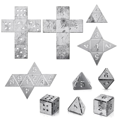 Therwen 5 Pieces Welding Practice Kit Steel 16 Gauge Dice...