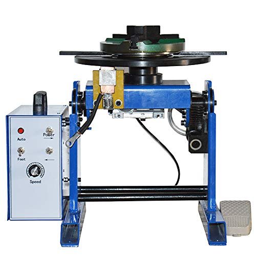 TECHTONGDA 50KG Rotary Welding Positioner 0-90° Turntable...