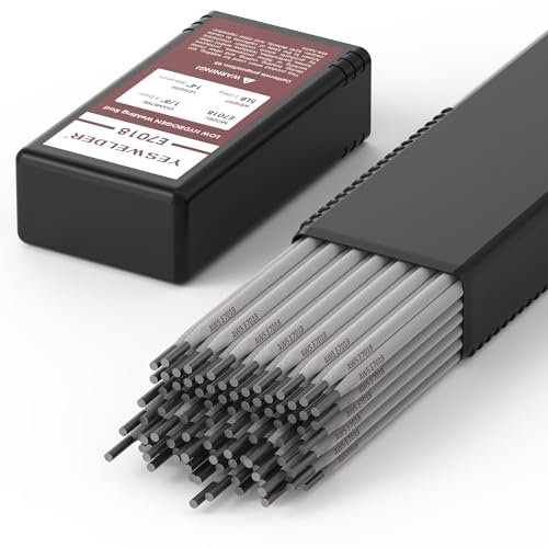 YESWELDER E7018 1/8'' 5LB Welding Rod Low Hydrogen Carbon...