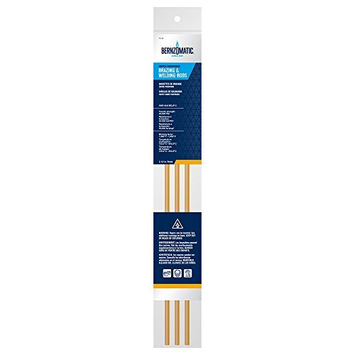 Bernzomatic PC3 Copper-Phosphorous Brazing/Welding Rods,...