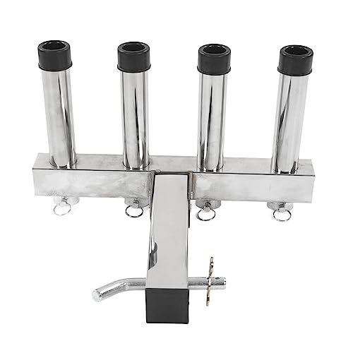 Stainless Steel Hitch Fishing Rod Holder, Hitch Mount Rod...