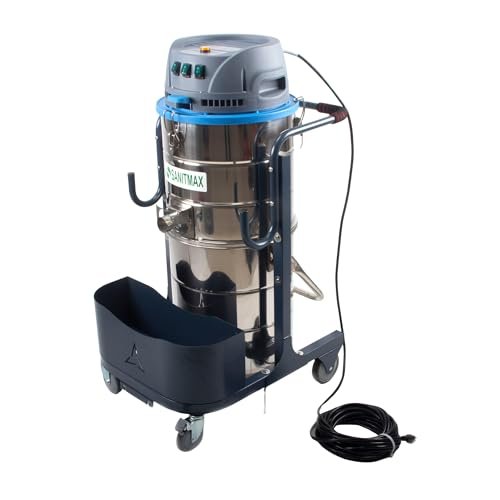 SANITMAX SM100 Industrial Wet/Dry Vacuum with Jet Pulse...