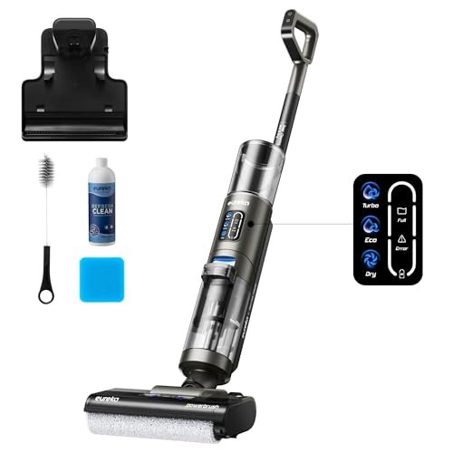 Eureka Cordless Wet Dry Vacuum Cleaner Self Cleaning Vacuum...