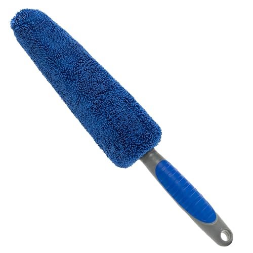 VIKING Wheel Brush or Rim Brush for Car, Metal Free,...