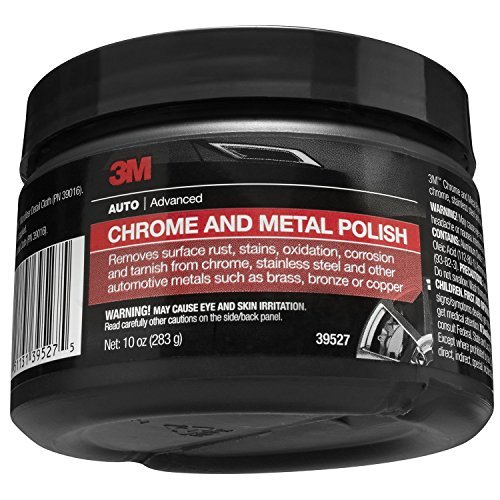 3M Chrome and Metal Polish, 39527, 10 oz, Used on...