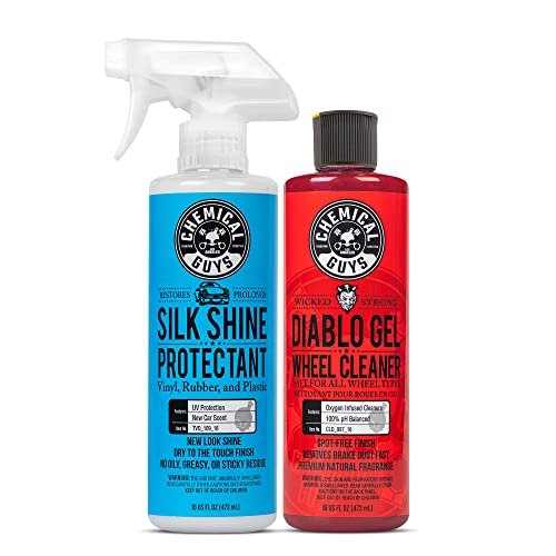 Chemical Guys Wheel Cleaner & Tire Protectant Bundle with...