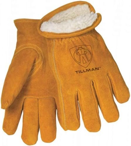 Tillman 1450 Split Cowhide Pile Lined Winter Gloves Medium,...