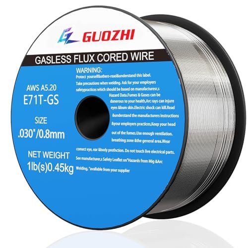 GZ GUOZHI Flux Core Welding Wire, E71T-GS .030