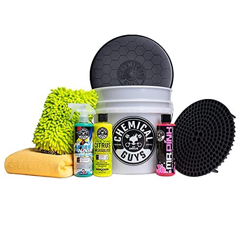 Chemical Guys HOL_128 Car Cleaning Kit, with Car Wash...