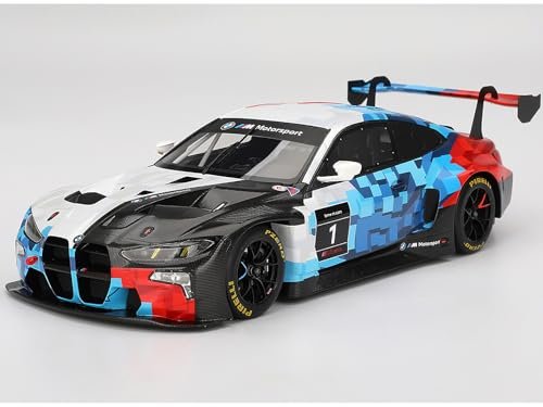 M4 GT3 EVO Presentation #1 White with Carbon, Blue and...