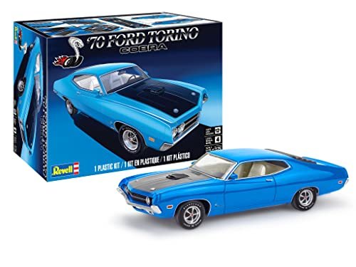 Revell 14534 1970 Ford Torino Cobra 1:25 Scale 128-Piece...