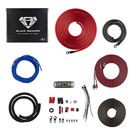 Black Diamond Dia-AK4 Amplifier Wiring Kit 4-GA (Up to...
