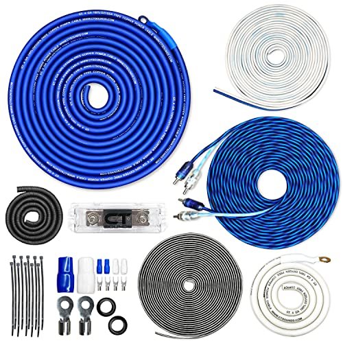 CT Sounds 4 Gauge OFC Complete Amp Wiring Install Kit,...