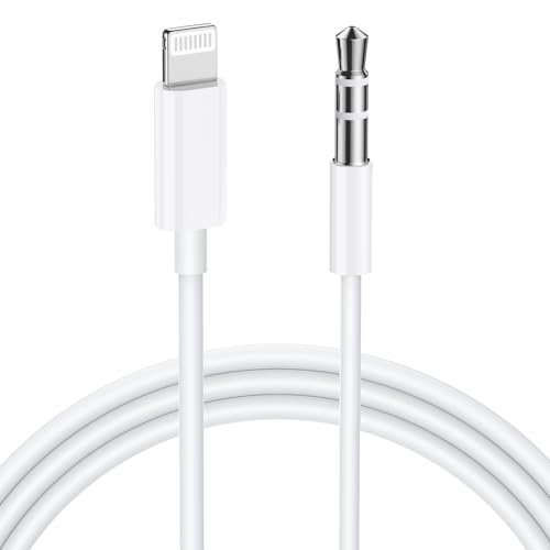 iSkey [Apple MFi Certified] Aux Cord for iPhone, 3.5mm...